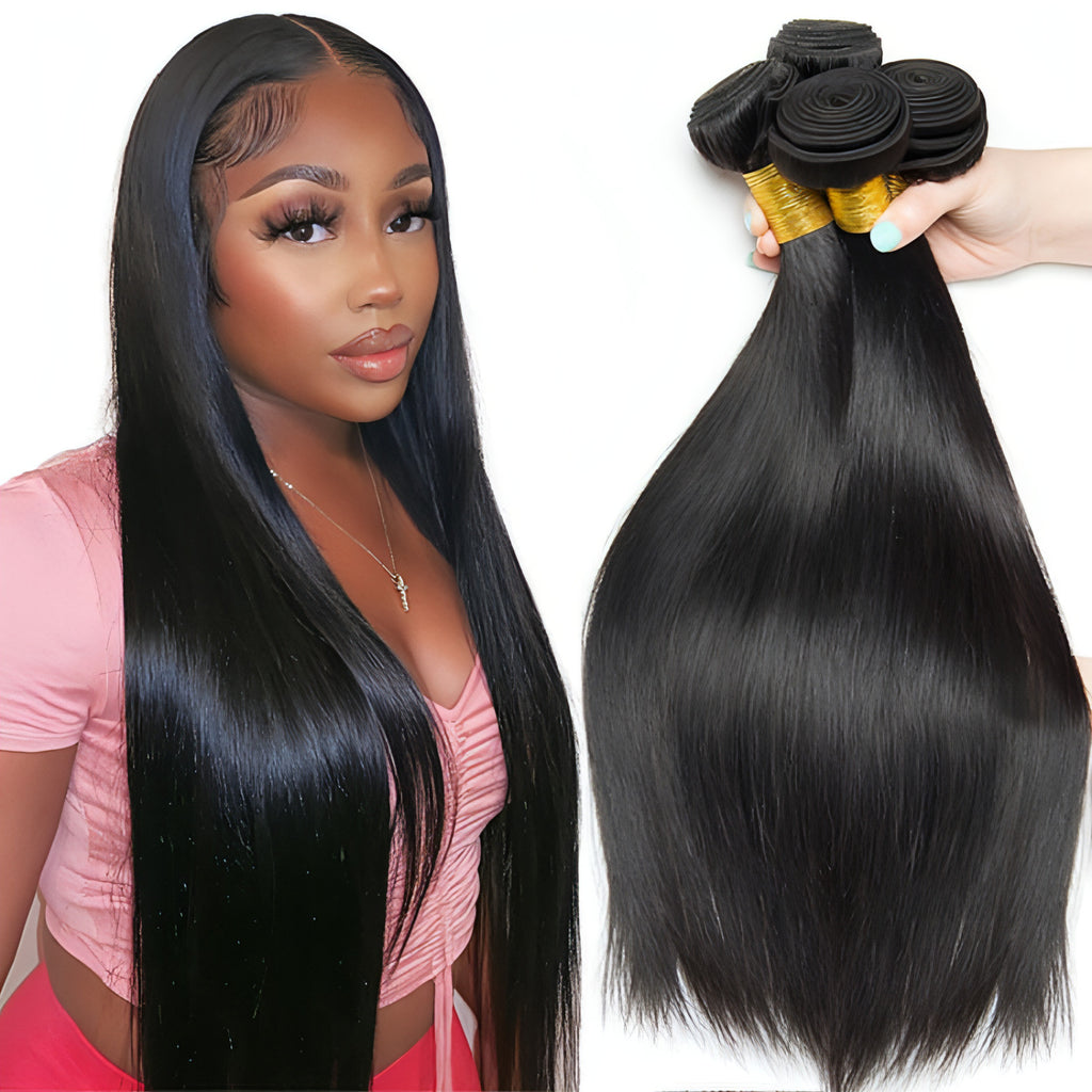 VelvetFlow Straight Hair from Peru