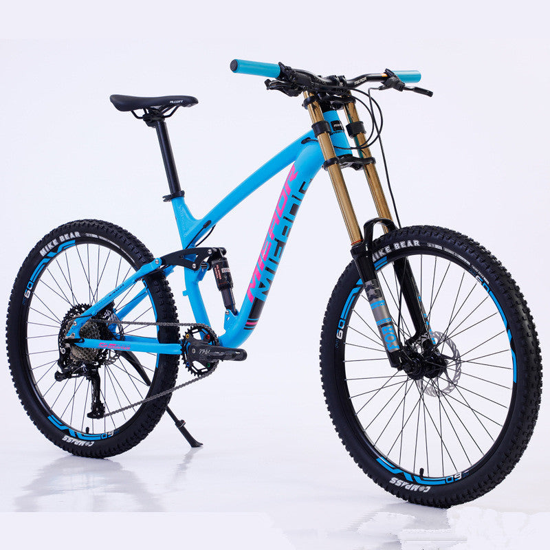 Mieaor™ TrailBlaze Pro – Full Suspension MTB (26/27.5", 11-Speed, Oil Brake, Alloy Frame)