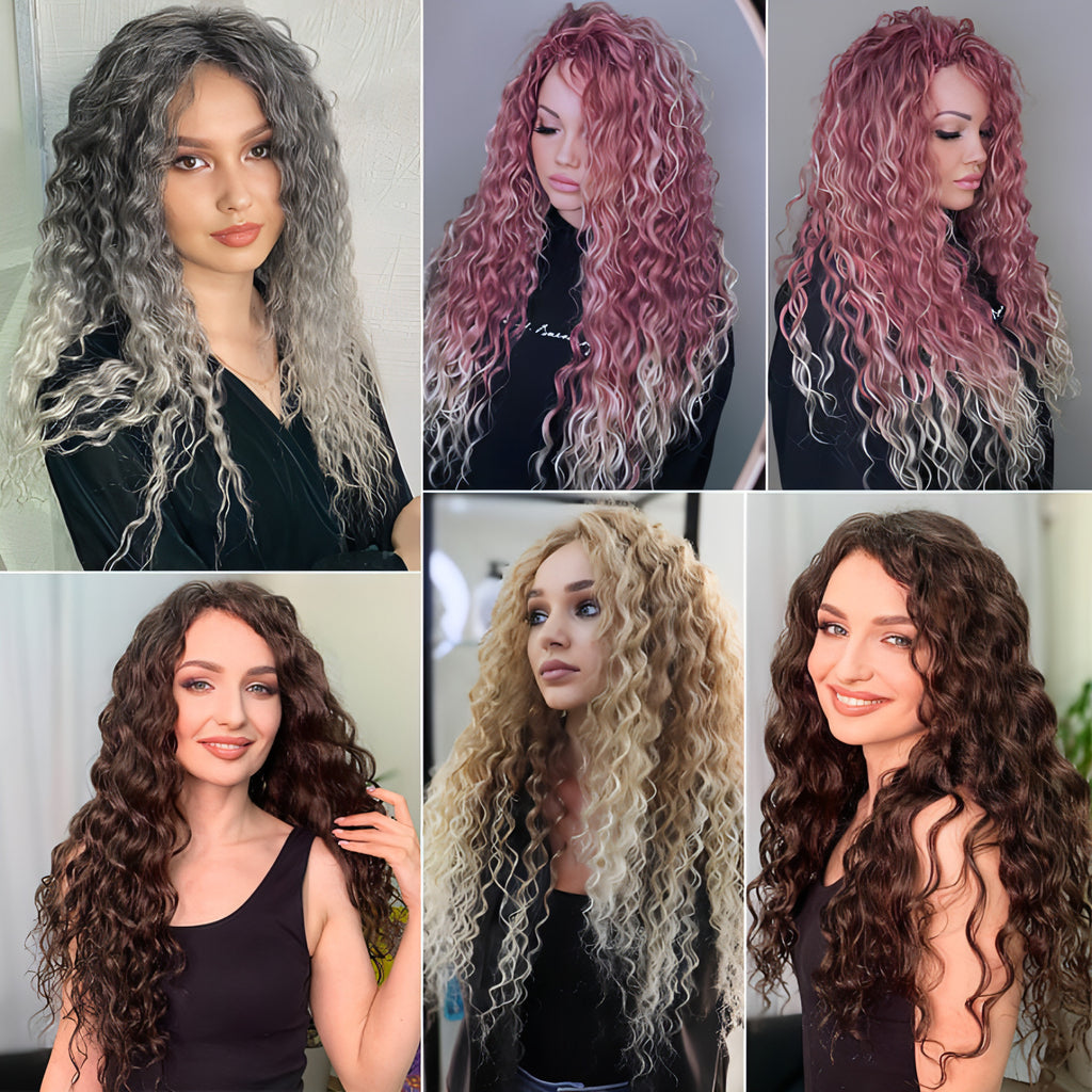 LuxeWaves Hawaii Ocean Wave Crochet Hair