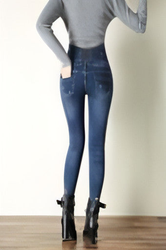 Jeans de cintura alta