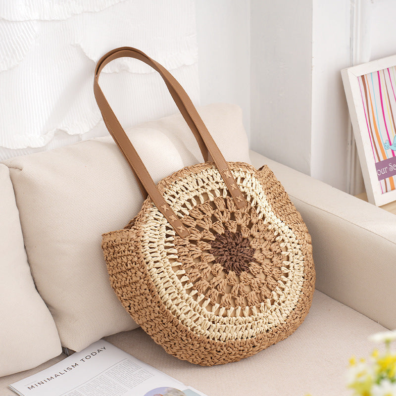 SolunaWeave™ – Bohème Circle Bag