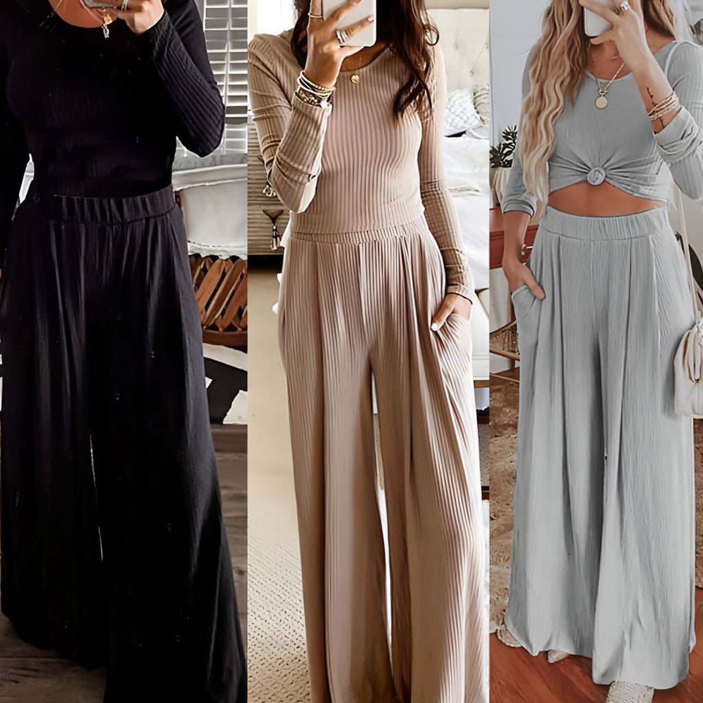Jumpsuit mit weitem Bein