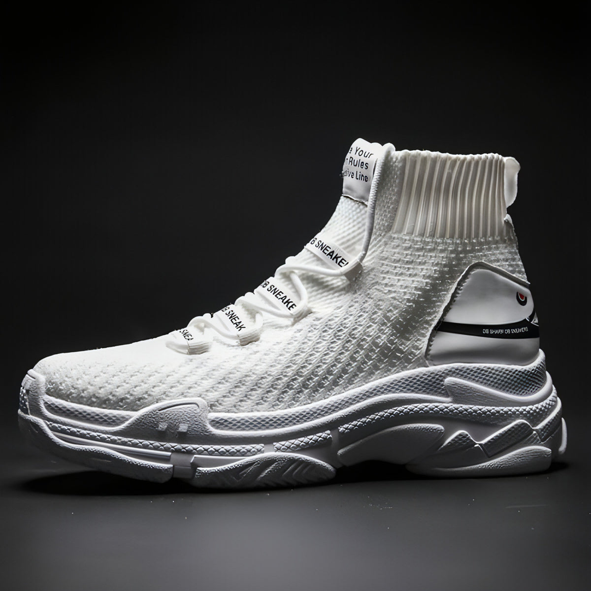 StreetFace™ – Reactive Sole High-Top Sneakers