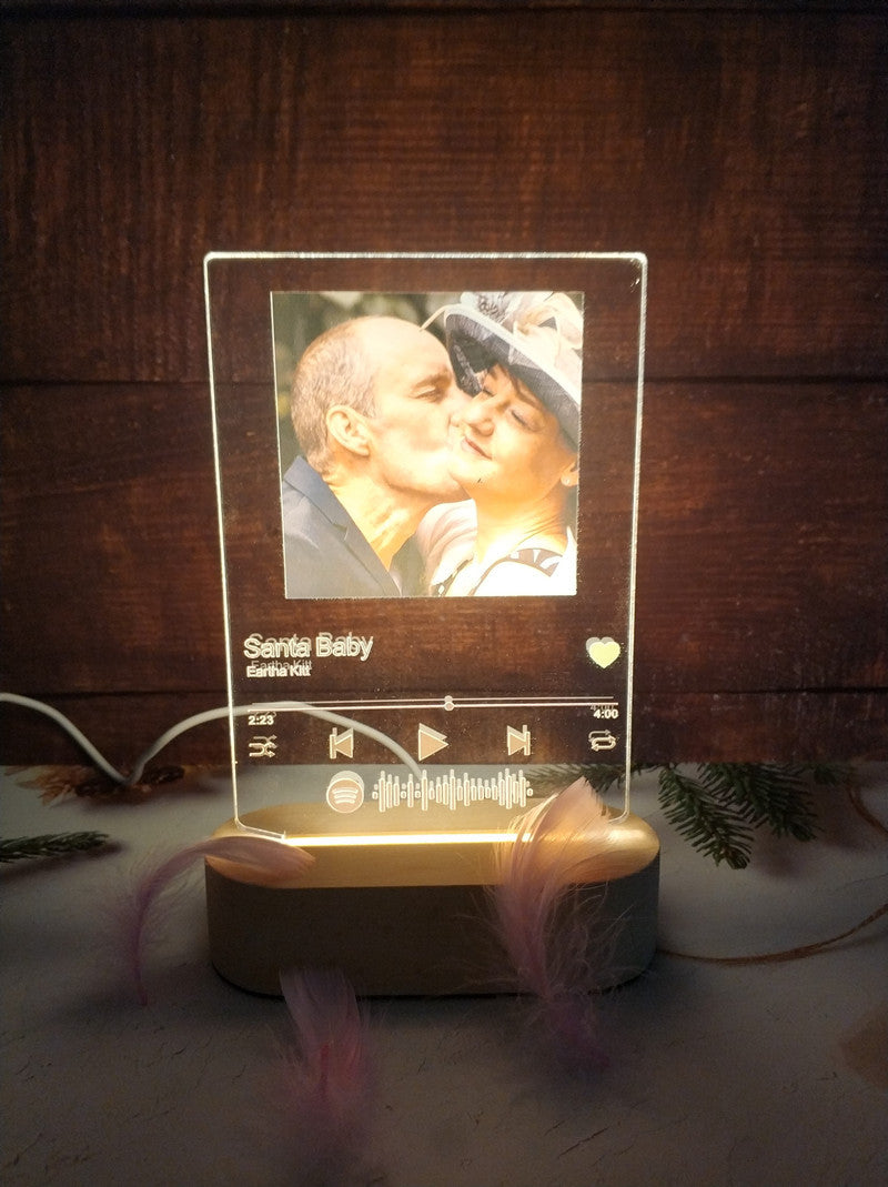 SoundLight™ – Custom Spotify Song Night Light with Music Code