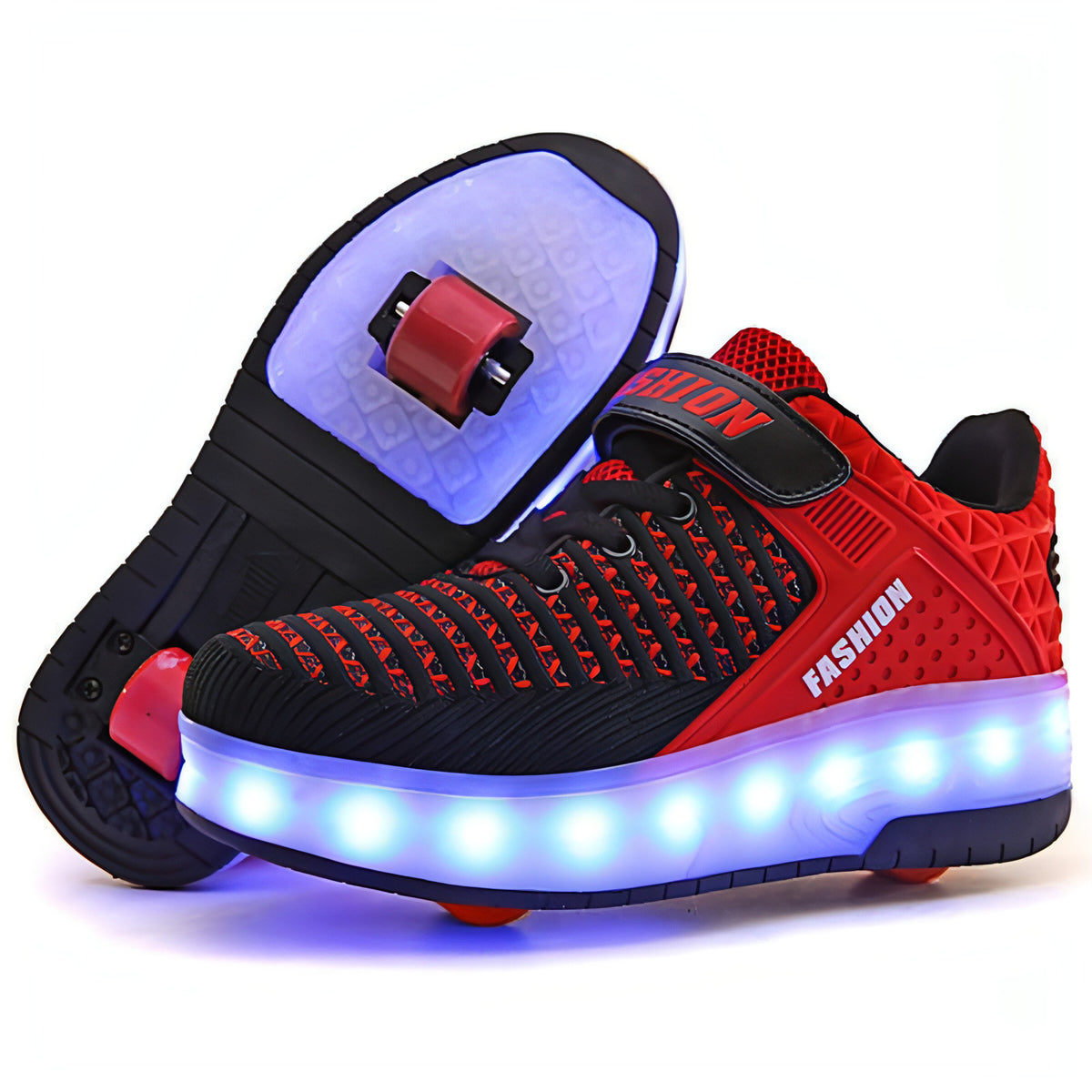 Rechargeable Heelys New Style Children'S Men'S And Women'S Shoes Pulley Student Single And Double RollerAdult Skates