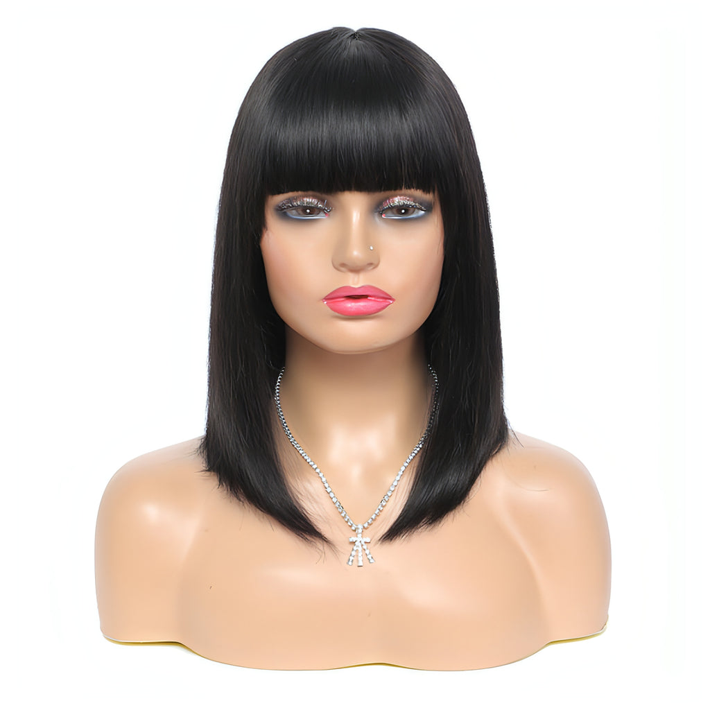 VelvetFlow Real Hair Bob Headgear