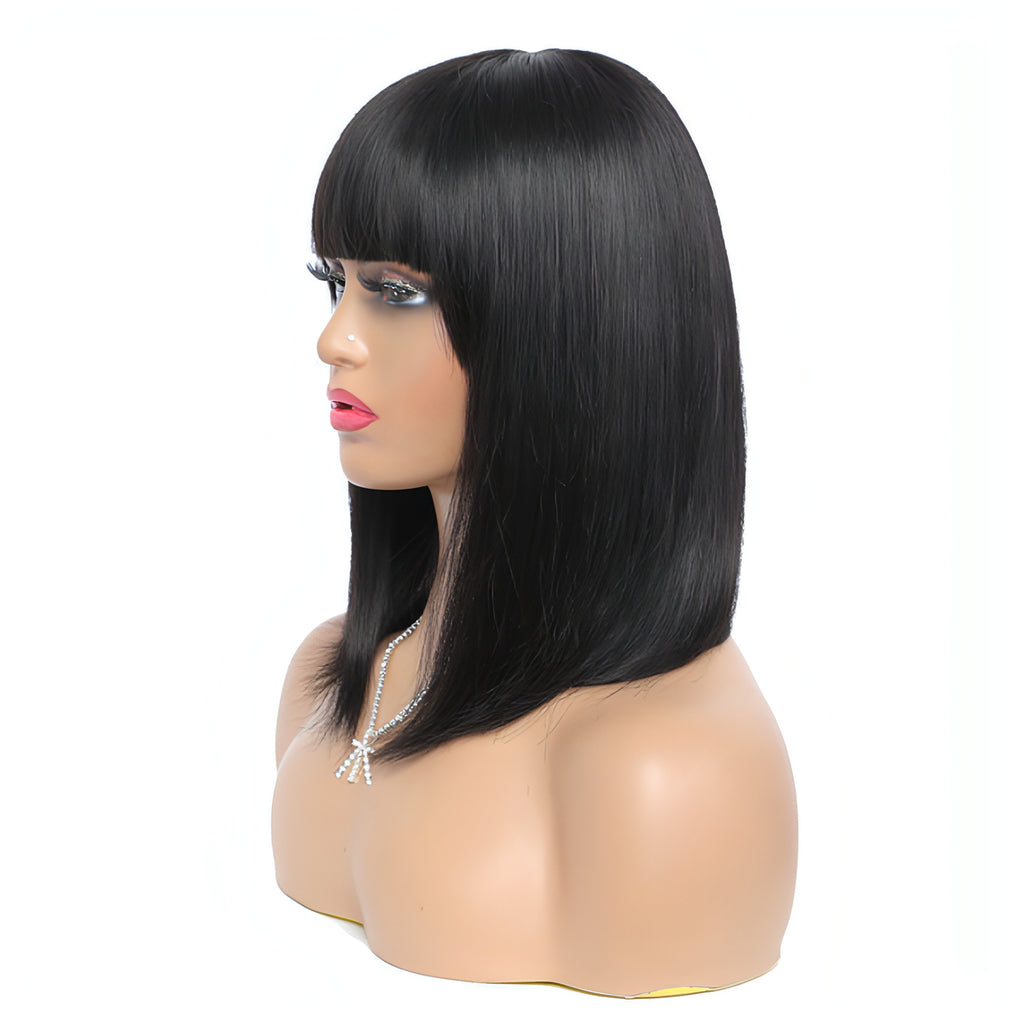 VelvetFlow Real Hair Bob Headgear