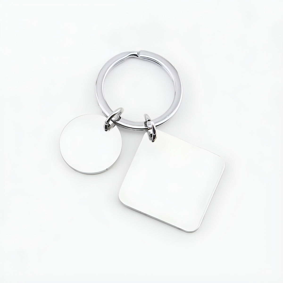 Personalized Stainless Steel Calendar Keychain – Custom Engraved Date Gift