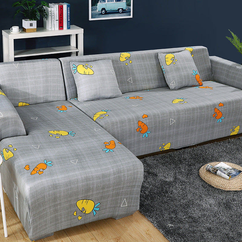 BotaniLuxe™ – Floral Stretch Sofa Cover for Modular/L-Shape Sofas