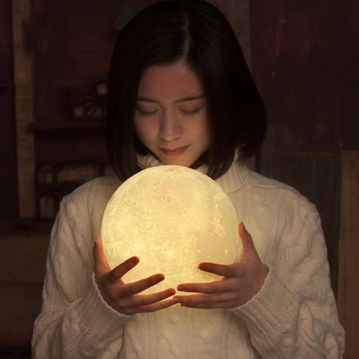 LunaGlow™ – Personalisierte 3D-Mondlampe mit Gravur & Foto