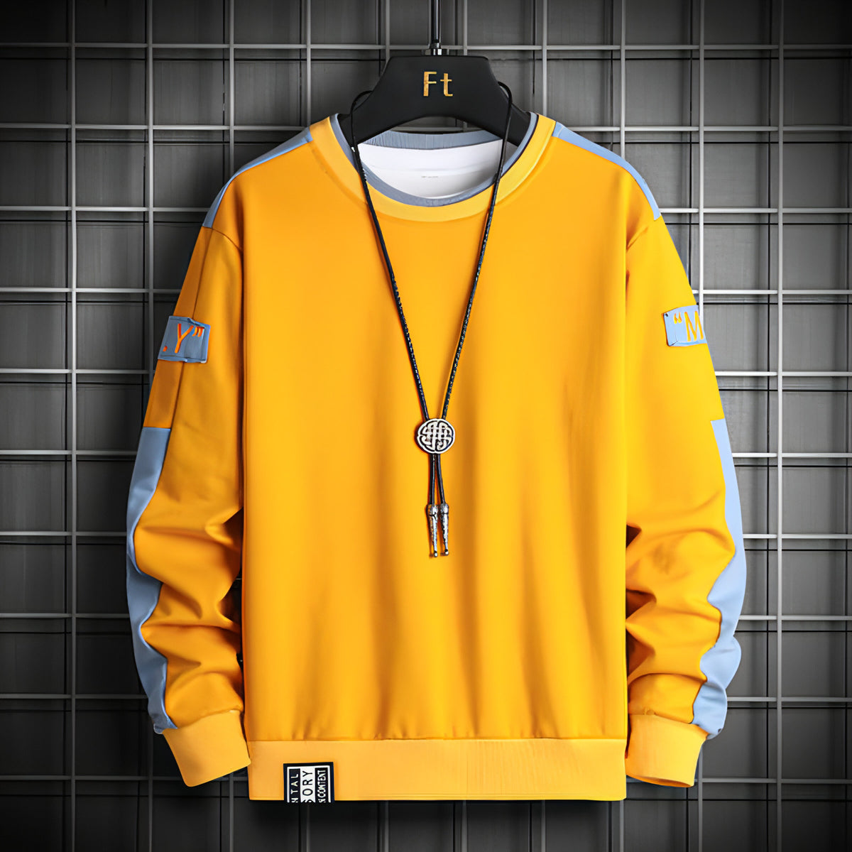 Men's Spring &amp; Autumn Casual Sports Round Neck Sweater