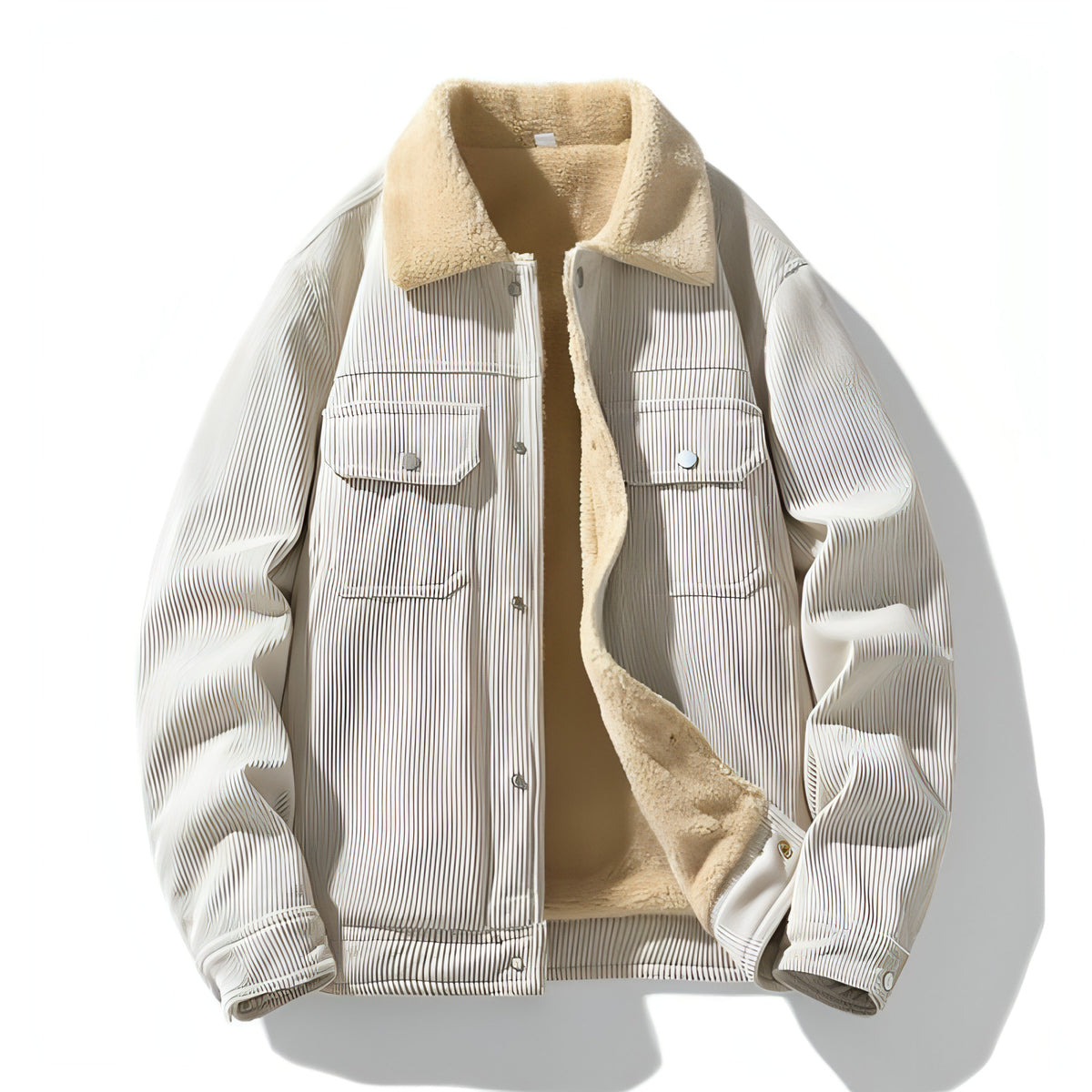 Herbst und Winter neue japanische Stil einfache leichte samt Kern Casual Mantel Jacke Ment