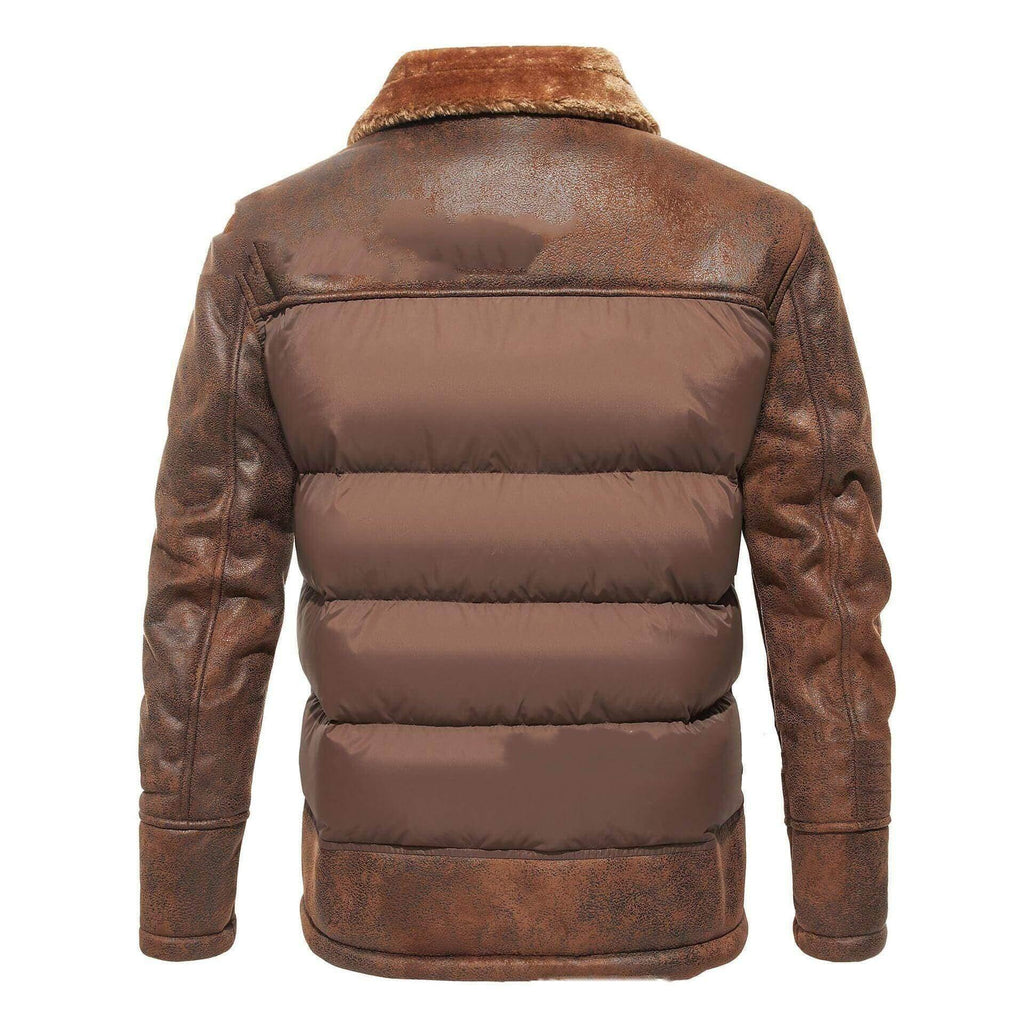AeroFur™ – Men's Faux Fur-Lined Aviator Jacket