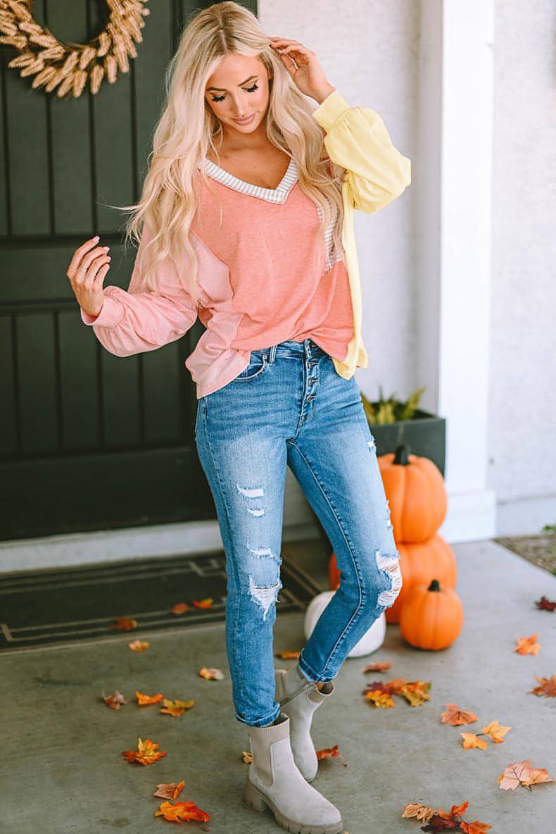 Striped Comfort Hoodie – Casual Chic Edition