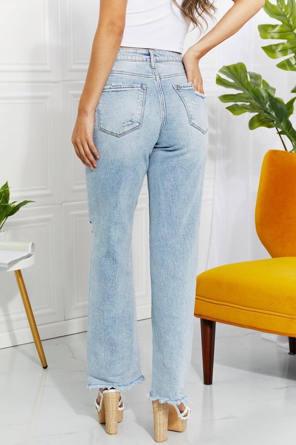 Vervet by Flying Monkey – Allie – Dad-Jeans in voller Größe im 90er-Stil