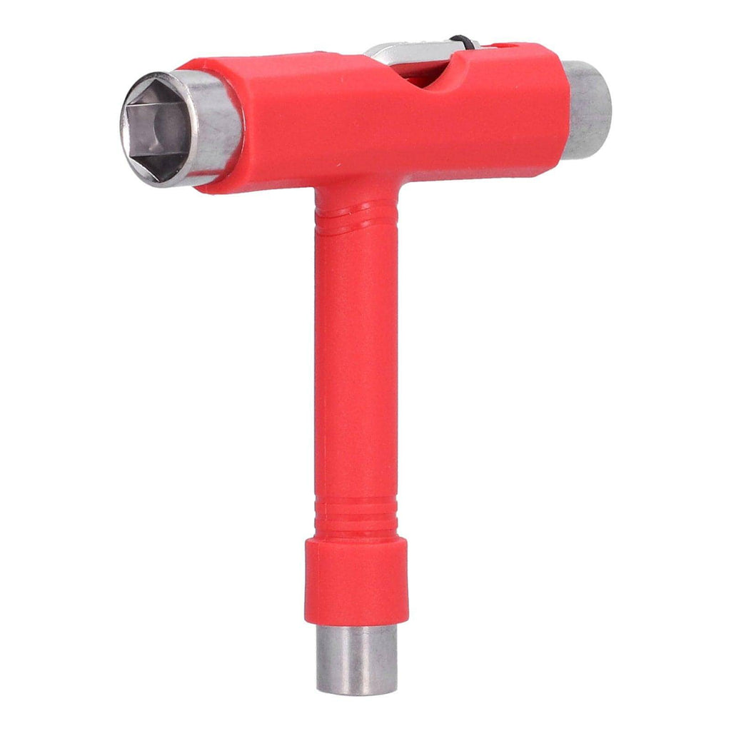 Skate-Tool Multifunktions Tragbare Skateboard TType Hex Key Kit Verschluss Hardware Rot