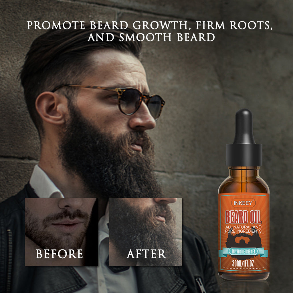 Beard & Stache Collection – “Power Roots” Beard Oil for Real Growth