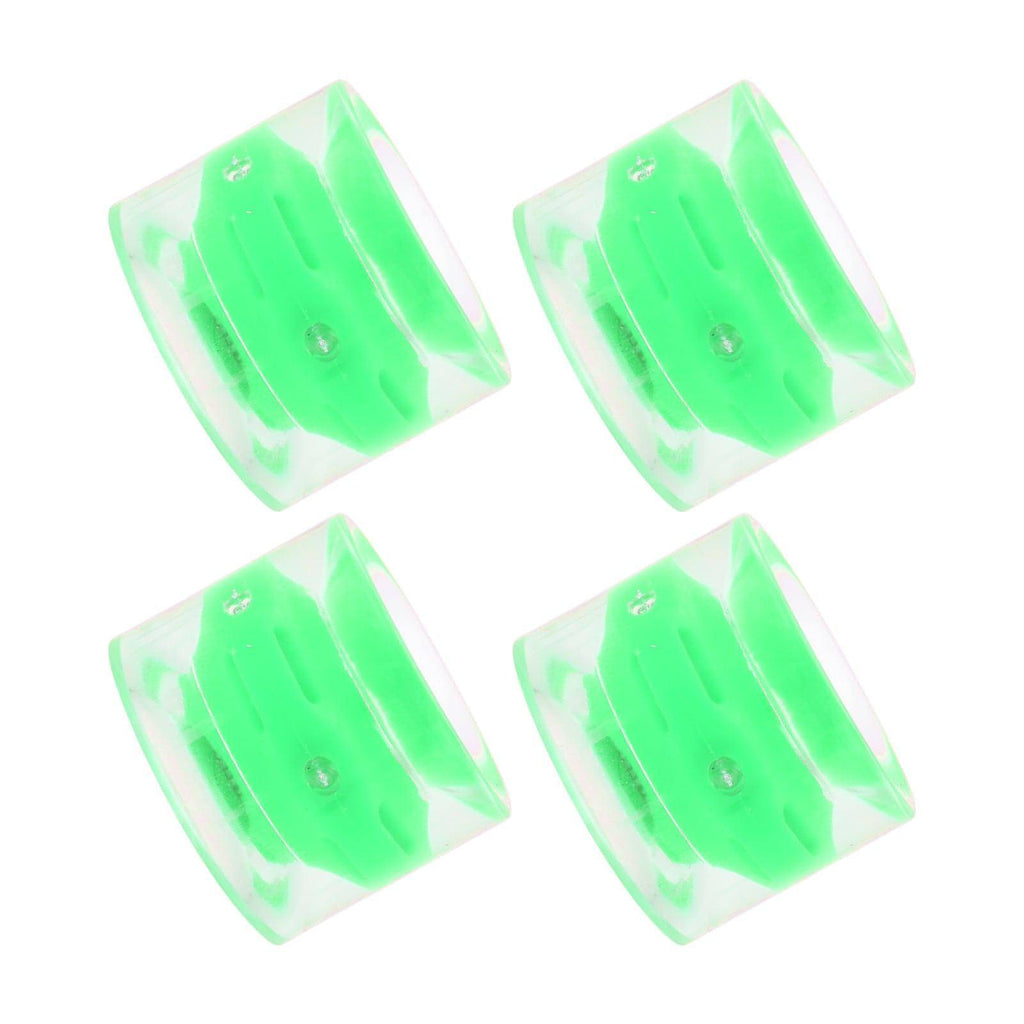 Roda 78a 60x45mm Highelastic Skateboard Wheel PU enchimento PU para Longboard Cruiser Board (verde)