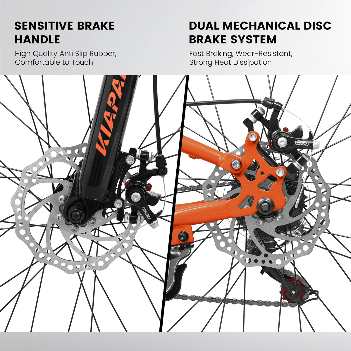 TerraRush™ – 26" Mountain Bike with Shock Absorber & 21-Speed Gear
