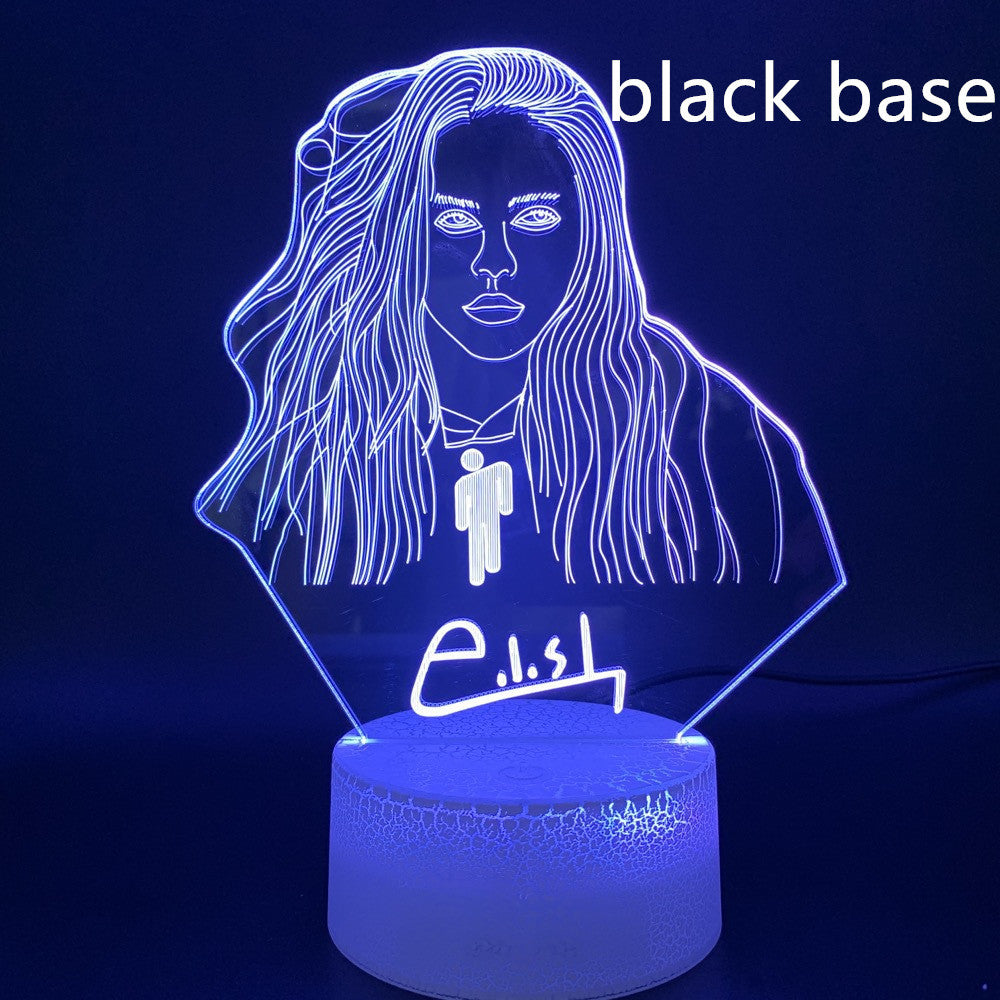 GlowShape™ – Custom 3D LED Night Lamp with Remote Control