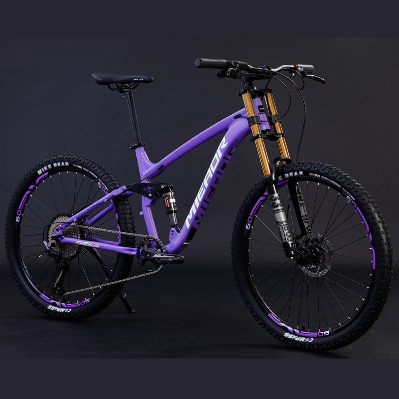 Mieaor™ TrailBlaze Pro – Full Suspension MTB (26/27.5", 11-Speed, Oil Brake, Alloy Frame)
