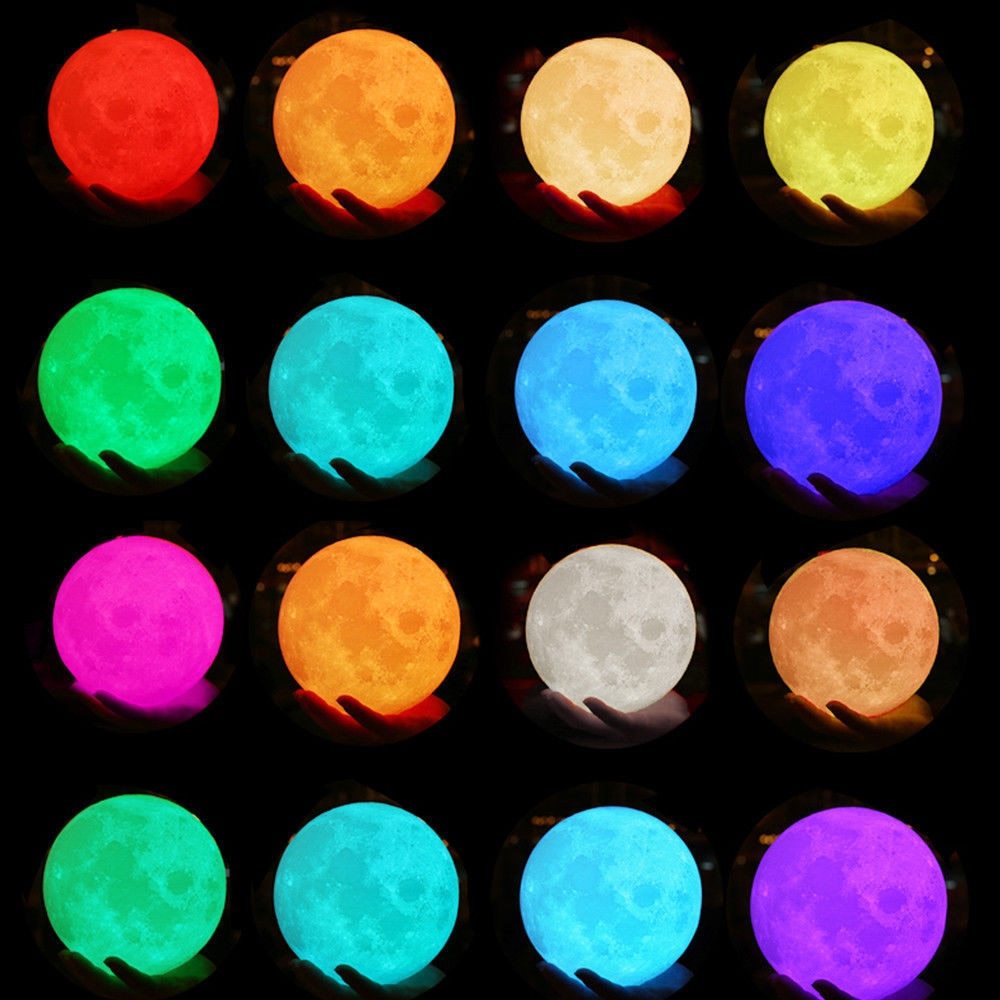 LunaGlow™ – Personalisierte 3D-Mondlampe mit Gravur & Foto