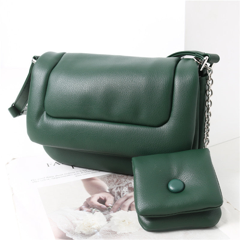SolunaLuxe™ – SoftShape Mini Cloud Bag