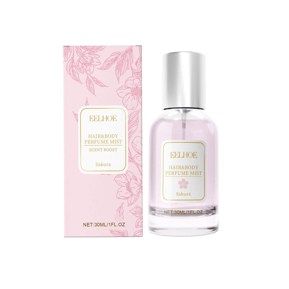 EELHOE Cherry Blossom Body Hair Eau De Parfum Spra Natural Niche Eau De Parfum Spray