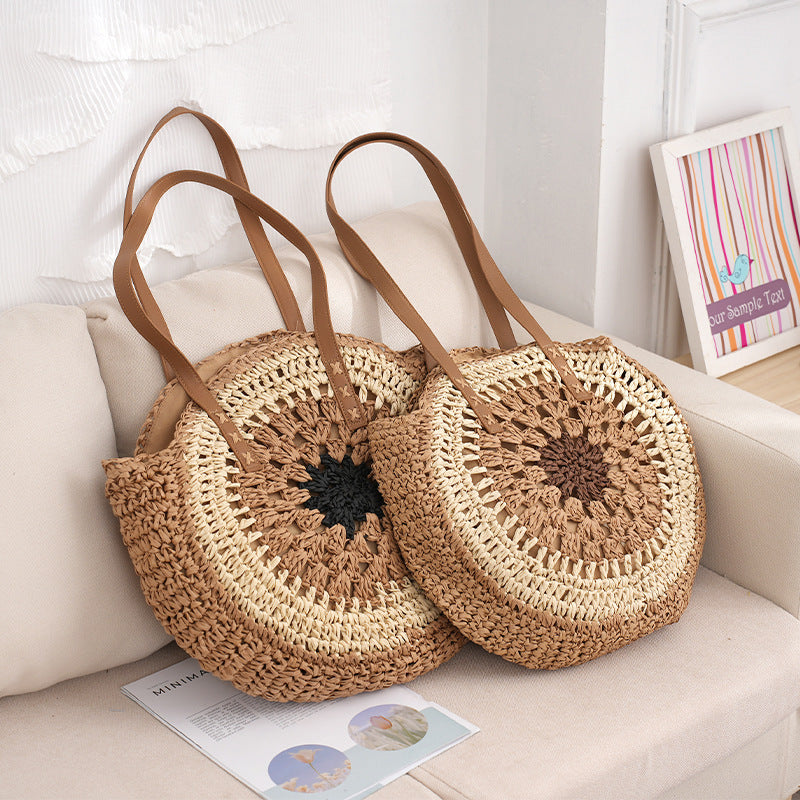 SolunaWeave™ – Bohème Circle Bag