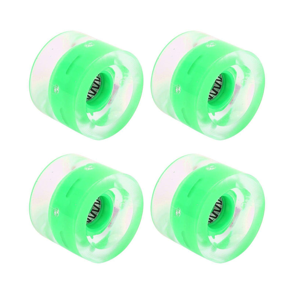 Roda 78a 60x45mm Highelastic Skateboard Wheel PU enchimento PU para Longboard Cruiser Board (verde)