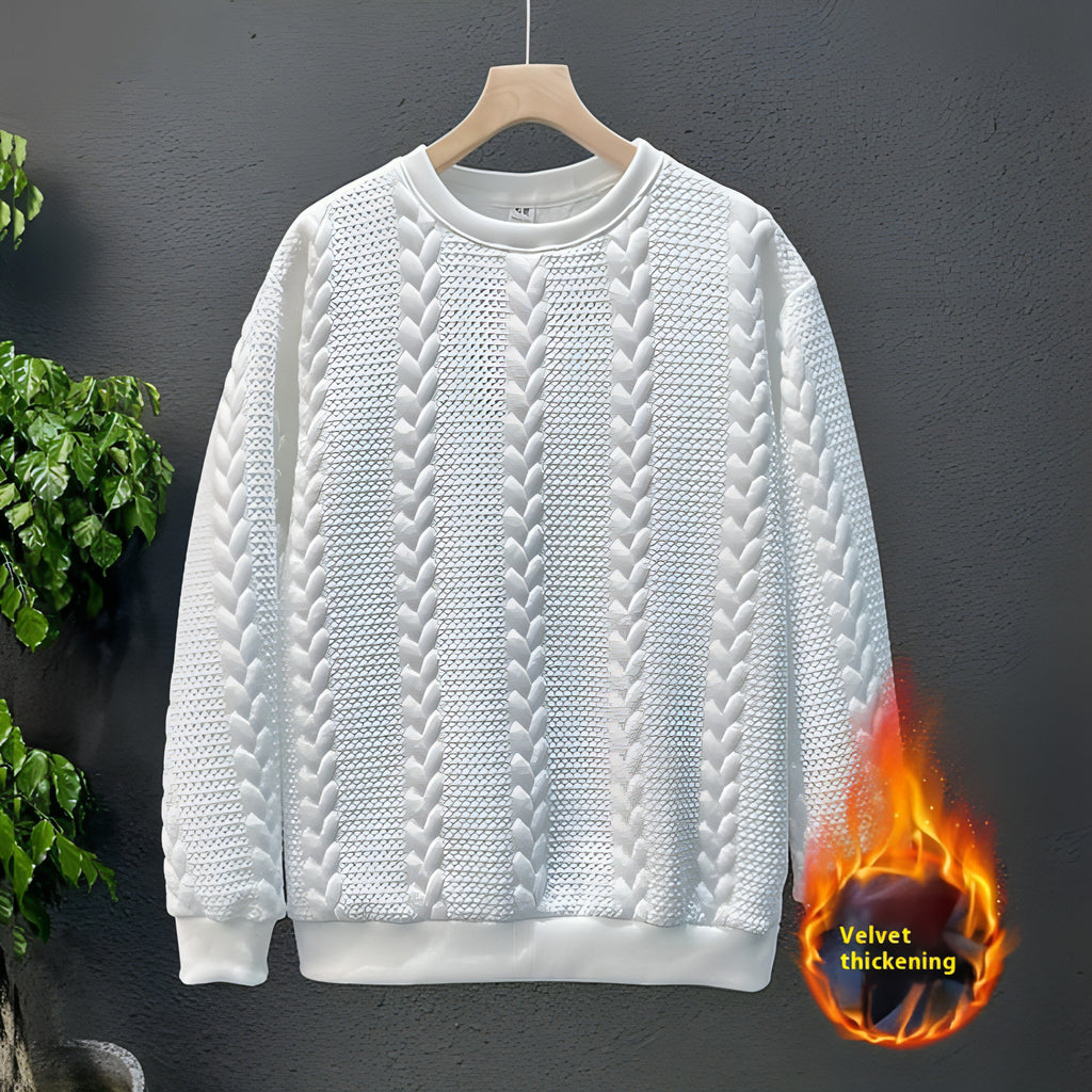 High Sense Internet Hot Fashion Brand Brushed Hoody Men