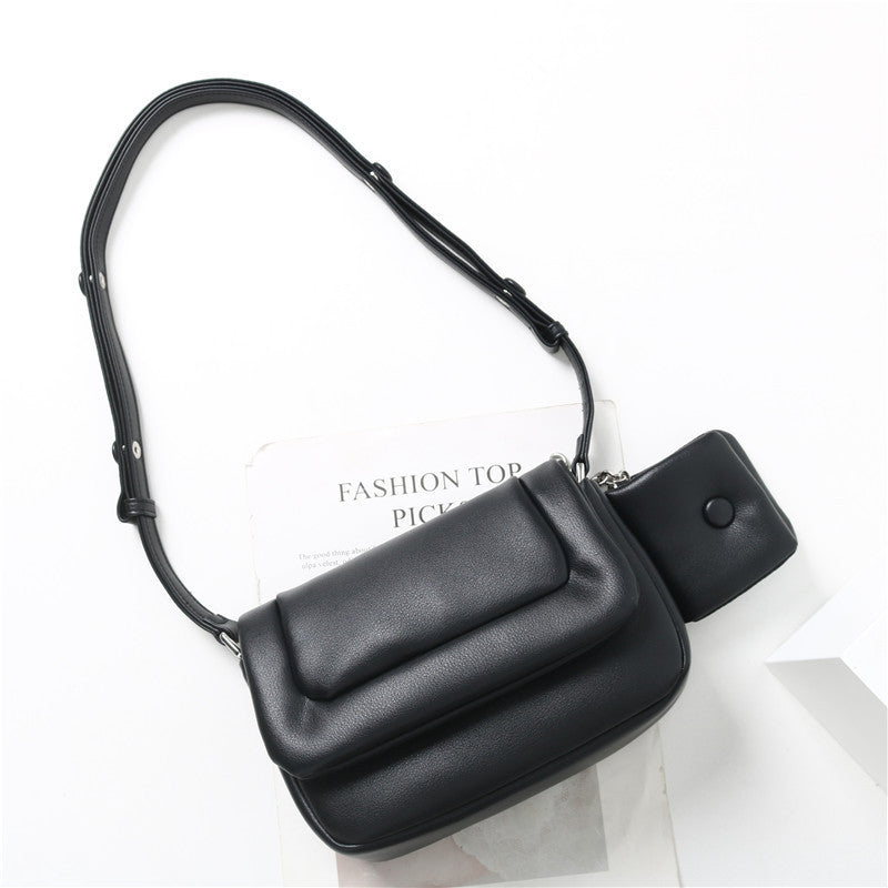 SolunaLuxe™ – SoftShape Mini Cloud Bag
