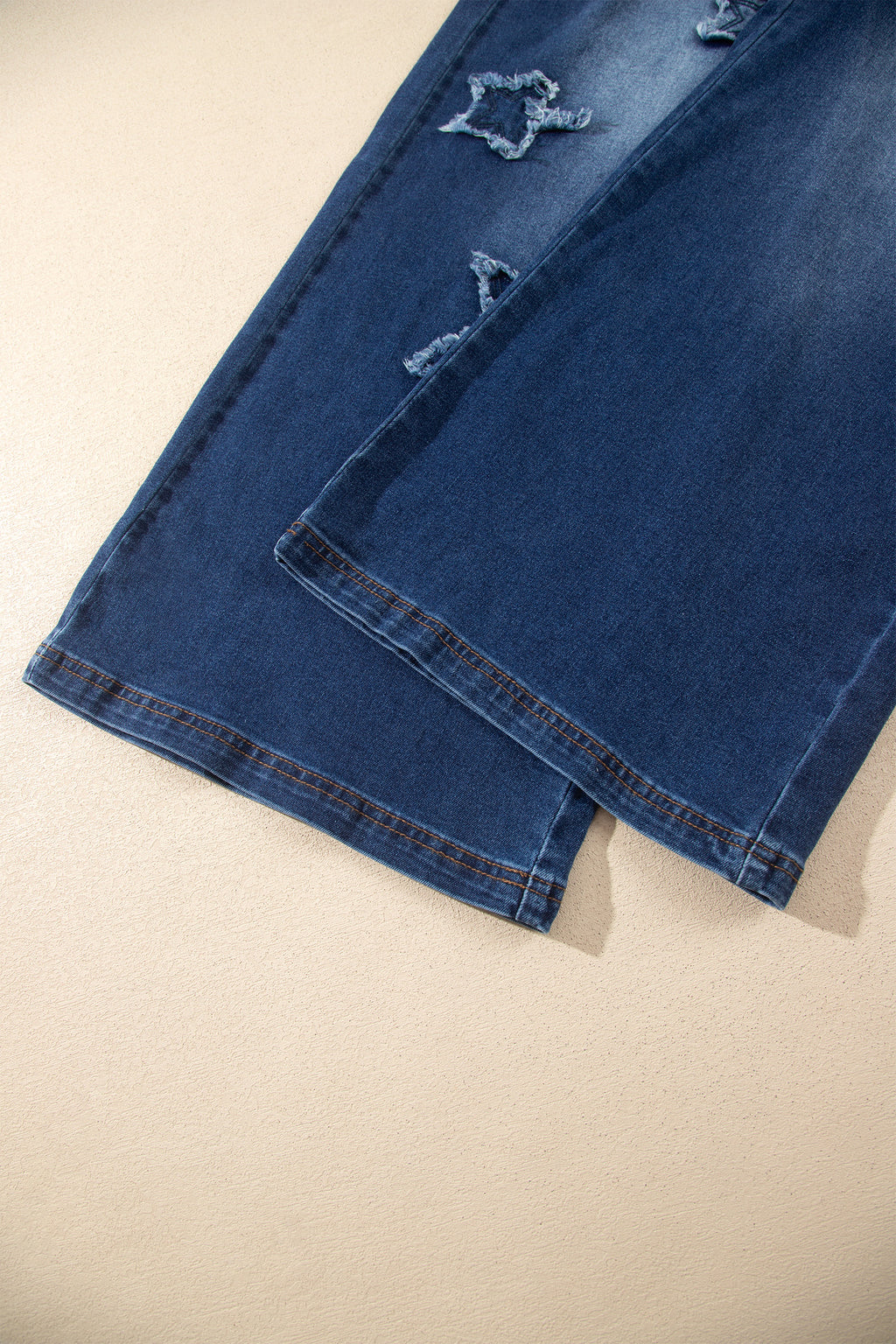 Ashleigh Blue Star Decorated Wide Leg Jeans