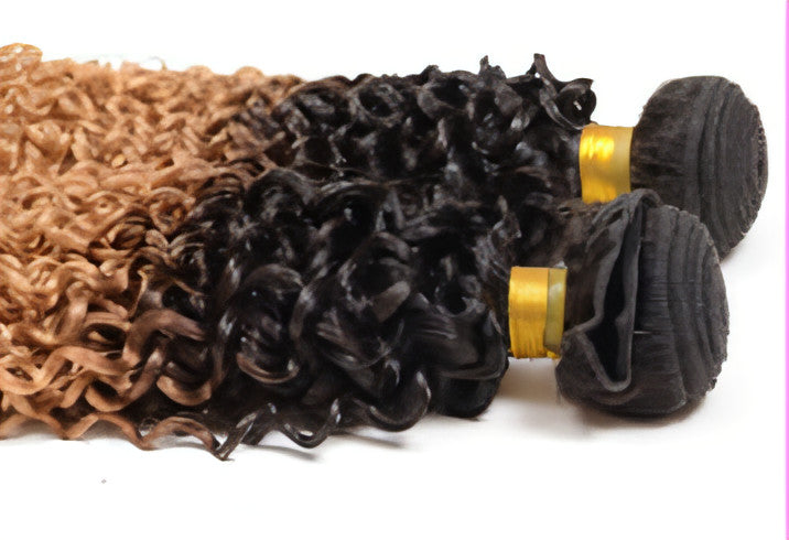 TrueTress Real Human Hair Extensions Human Hair Extension Gradient Wig