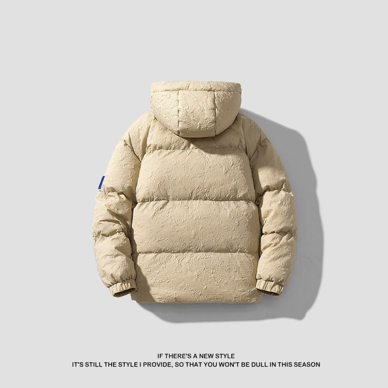 Winter Thermal Cotton-Padded Jacket for Men – Heavyweight Warmth, Urban Style