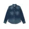 Classic Bag Flower Wash Denim Shirt