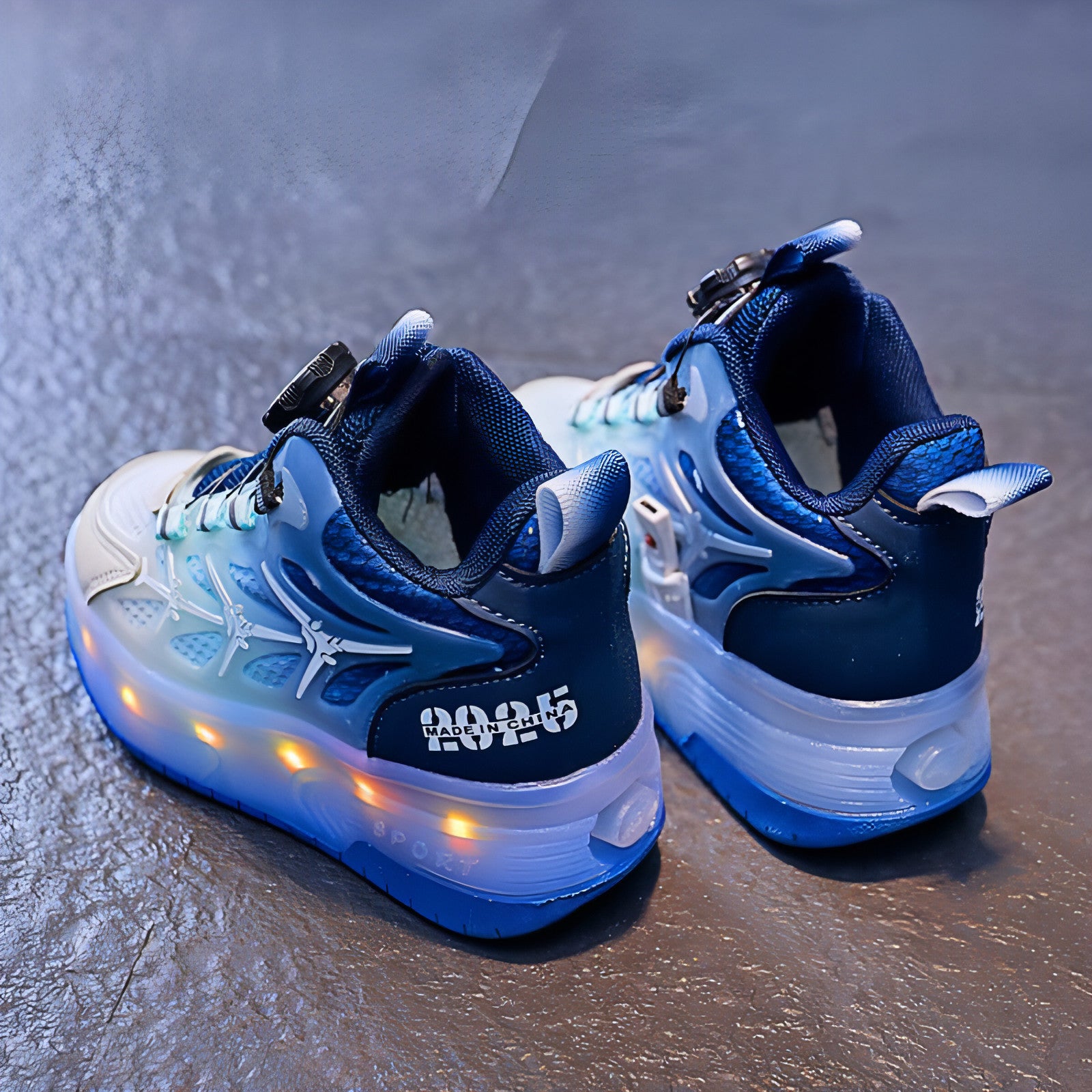 FlashRoll™ – Light-Up Knob Skates for Kids