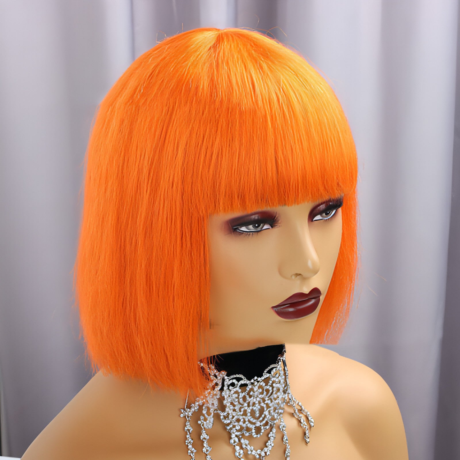LuxeWave Full Mechanism Real Hair Headgear