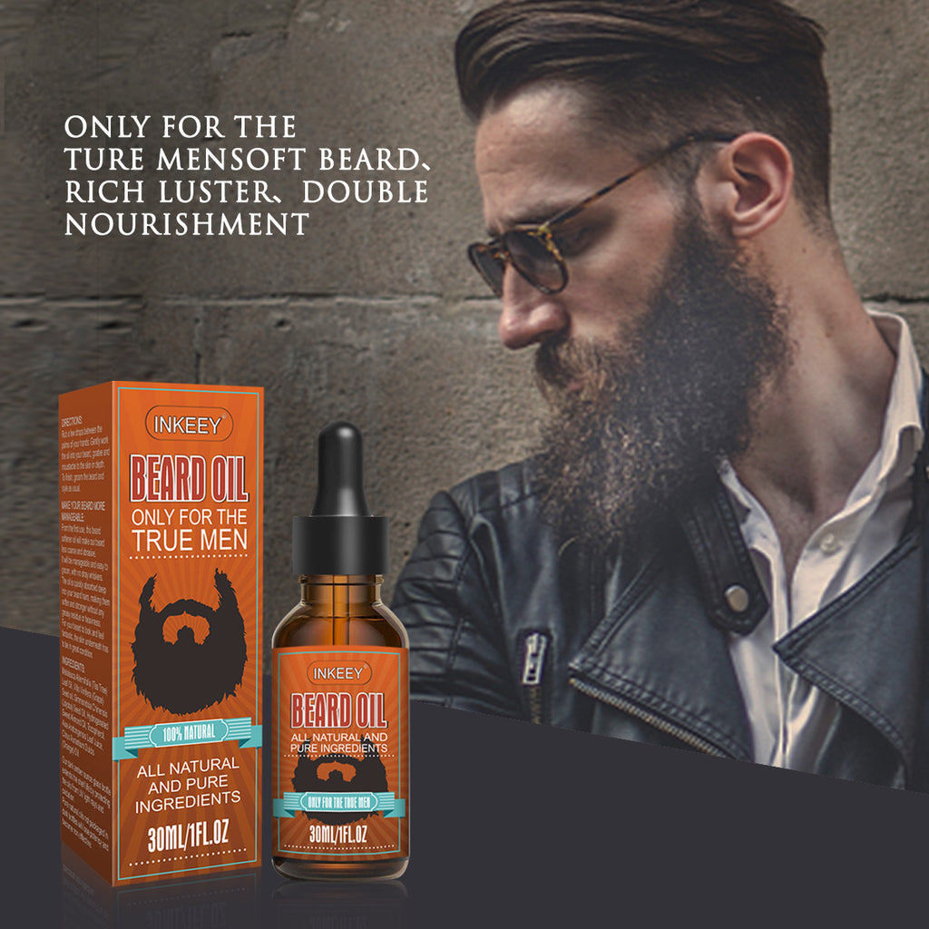 Beard & Stache Collection – “Power Roots” Beard Oil for Real Growth