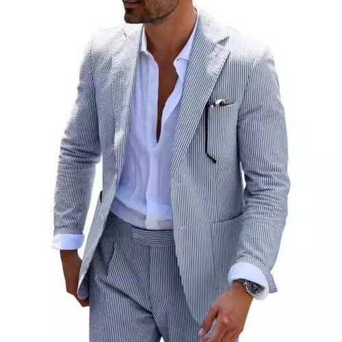 Seersucker Summer Suit – Haute Edition 25