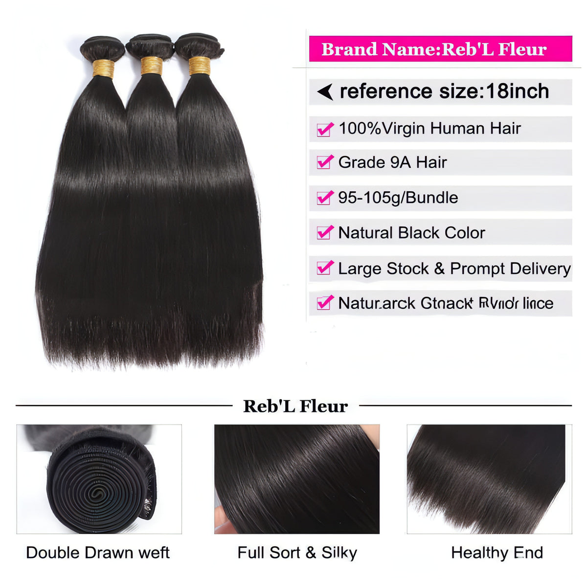 LuxeWave Wigs, Real Human Hair