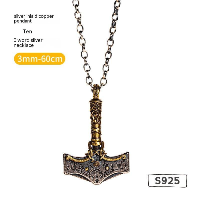 ⚜️ HF™ – Carved Silver Pendant | Heritage Edition