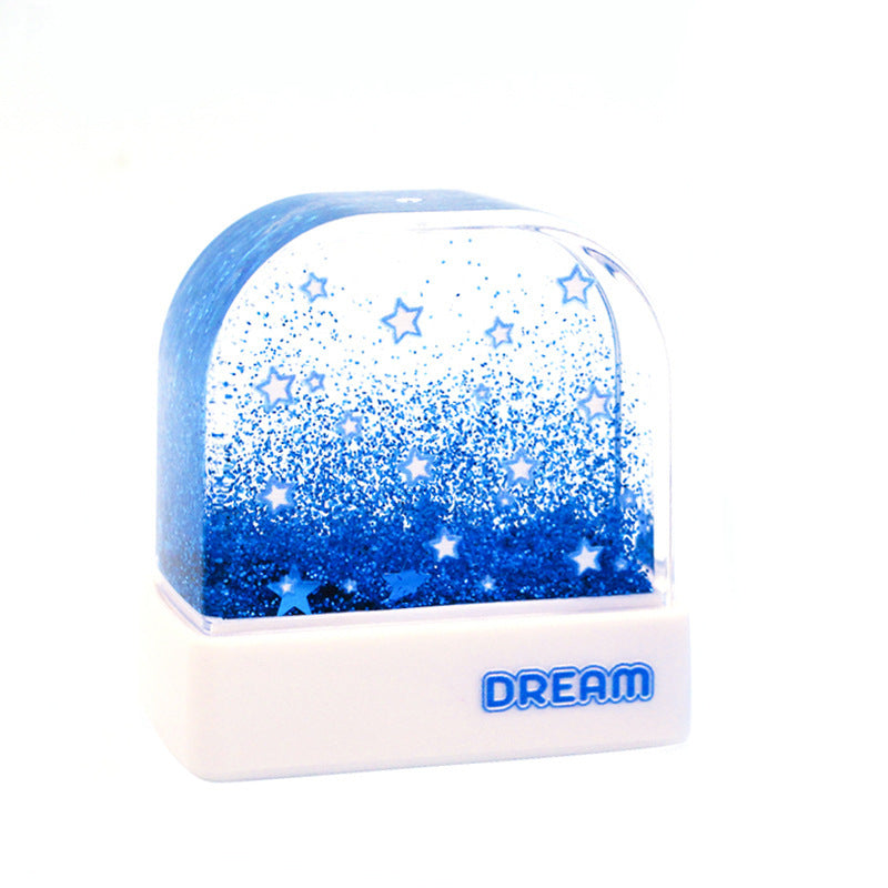 KidzGlide™ – Liquid Glitter Pencil Case | Quicksand School Stationery Pouch