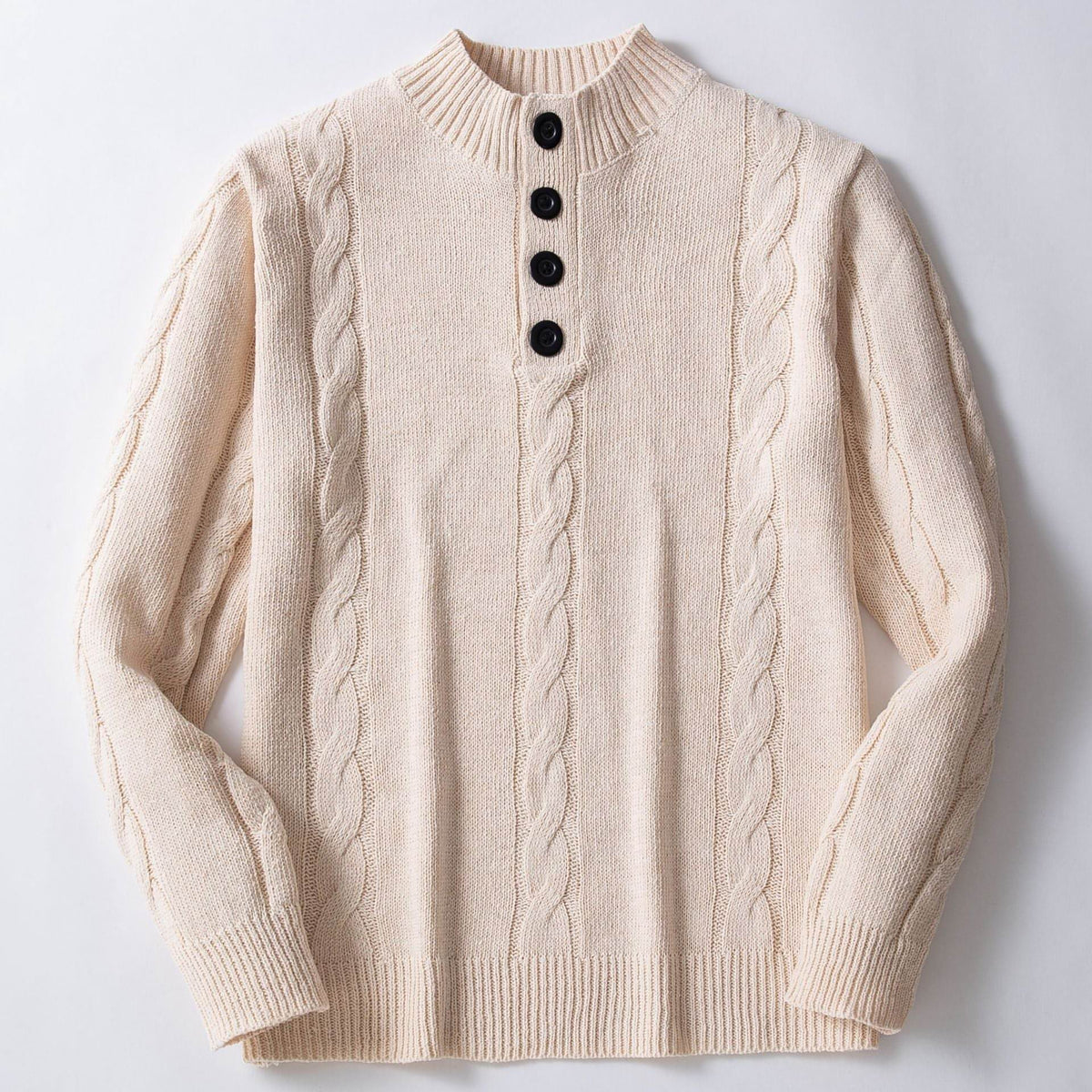 Casual Twisted Flower Solid Color Pullover tröja