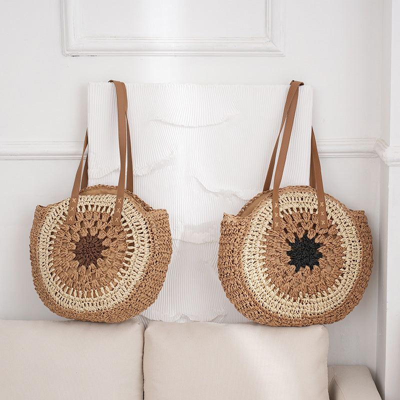 SolunaWeave™ – Bohème Circle Bag