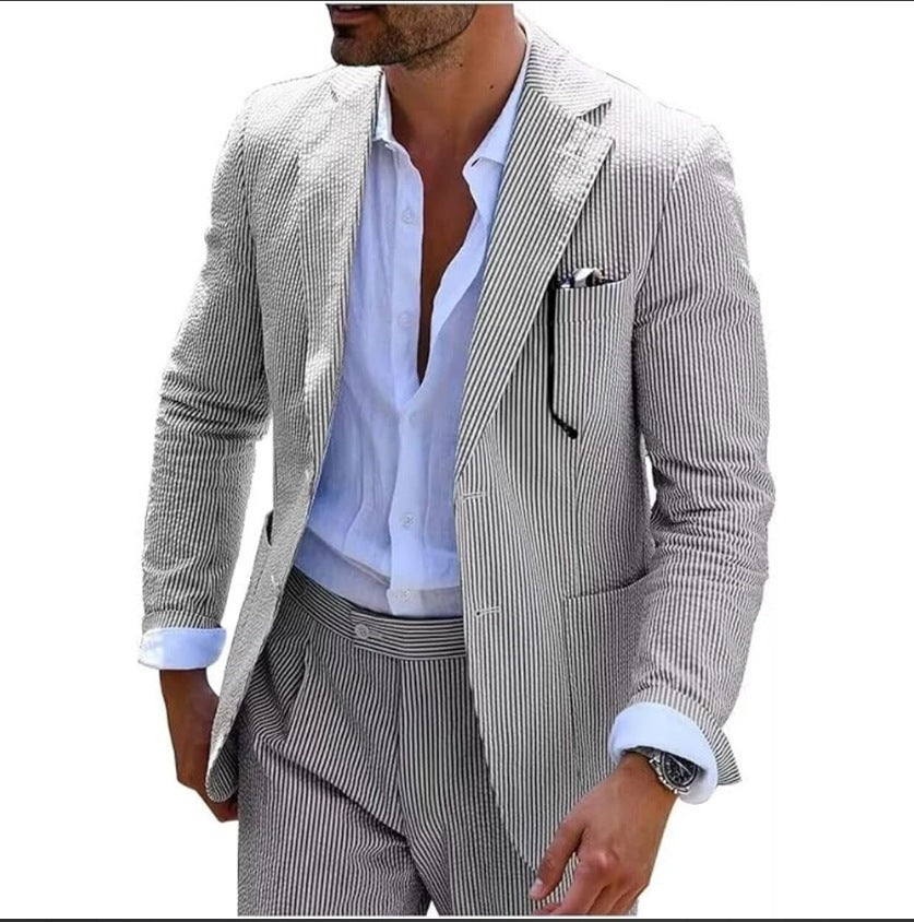 Seersucker Summer Suit – Haute Edition 25