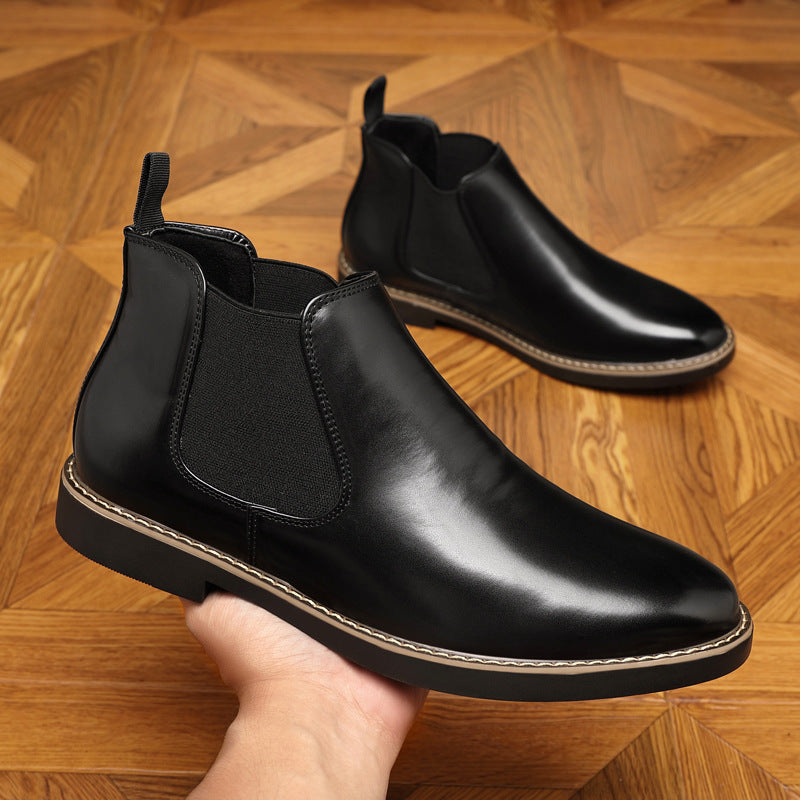 Eleganz™ – Classic Pointed-Toe Formal Boots for Men (Global Shipping)