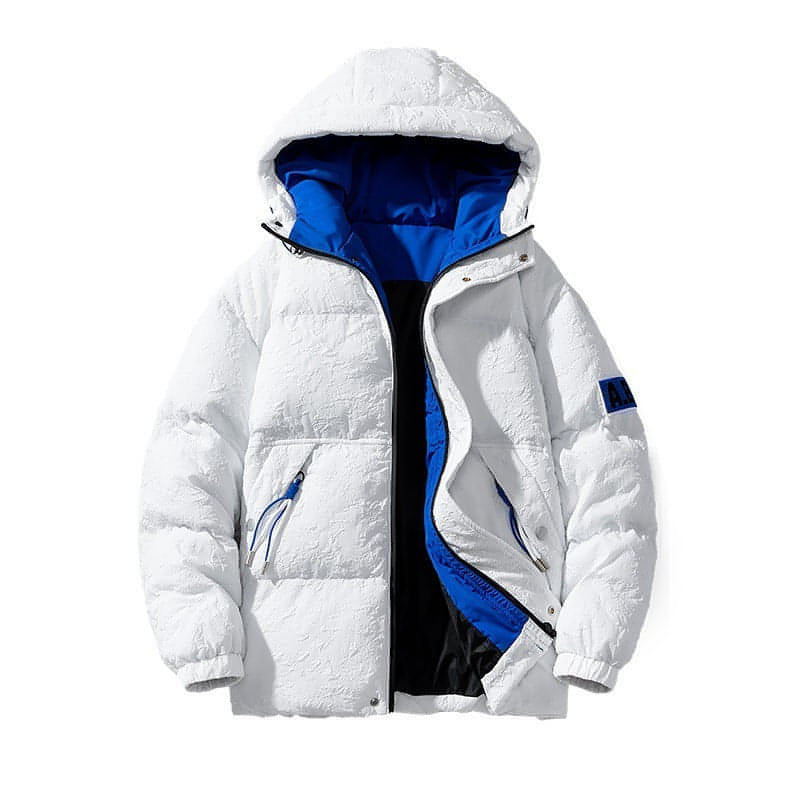 Winter Thermal Cotton-Padded Jacket for Men – Heavyweight Warmth, Urban Style