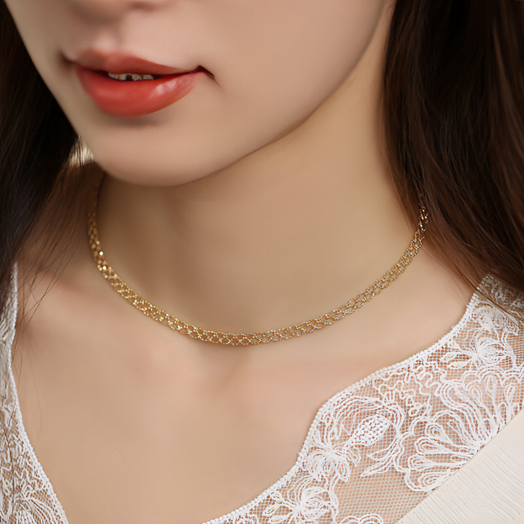 Women's Fashion Simple Lace Braided Chain