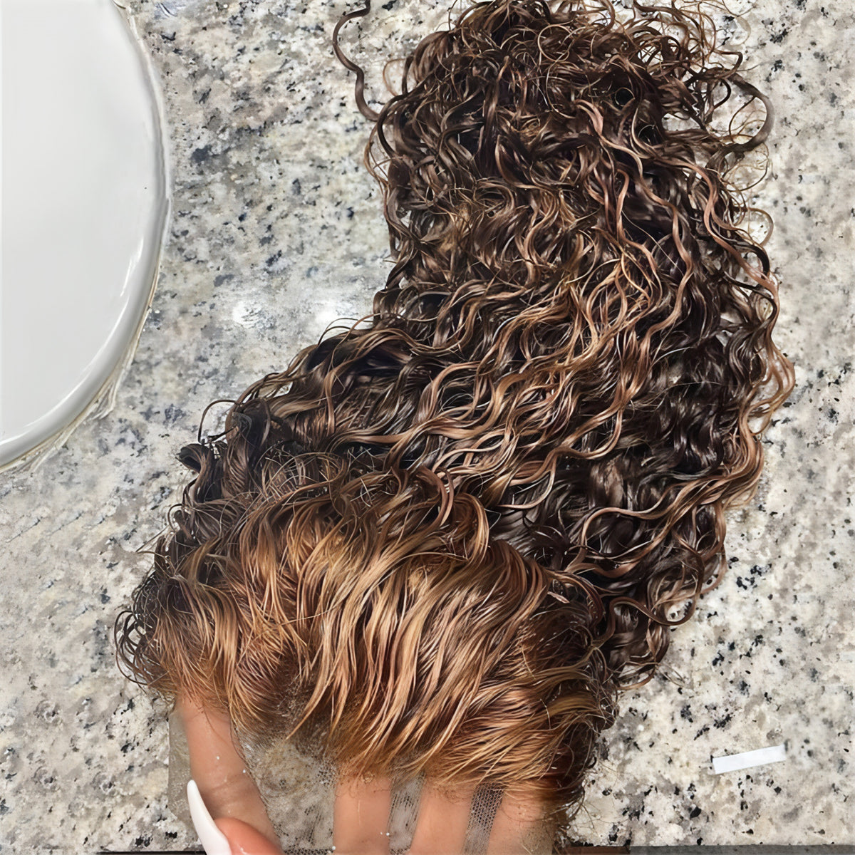 LuxeWave - Real Hair Highlighting Headgear